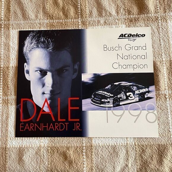 DALE EARNHARDT JR. POSTER 1998 - Picture 1 of 3